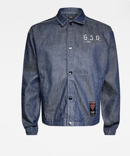 Star raw coach jacket - e,