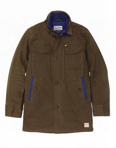 Star mens military parka - mens,
