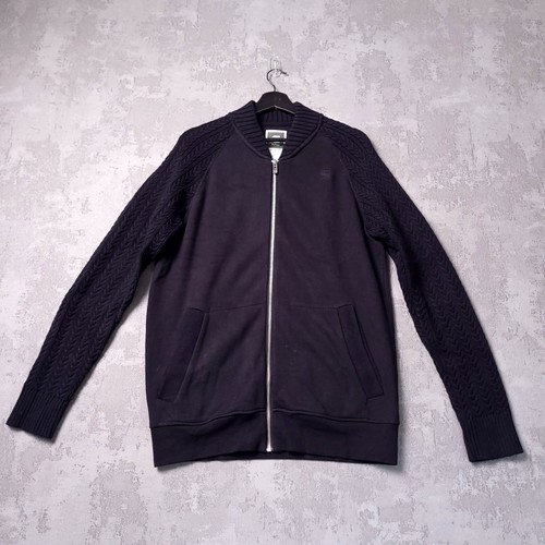Star raw knit jacket mens - knit,