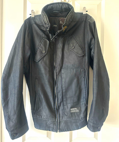Star raw men black - raw, denim