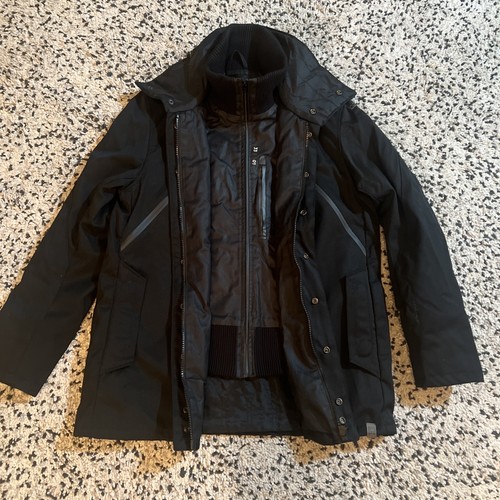 Men large star black - g,