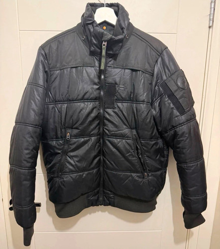 Star raw men - black, puffer