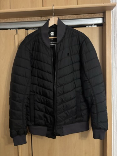 Star raw black quilted - g-star,