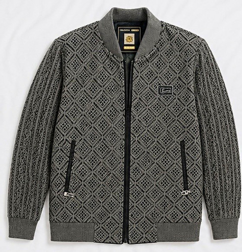 Star raw geometric - raw, knit