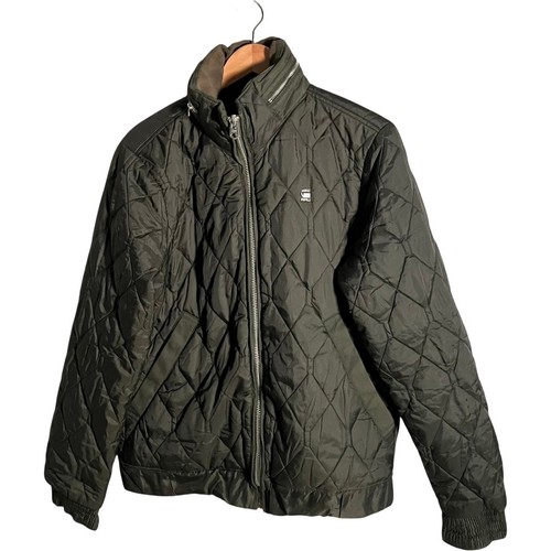 Star raw quilted jacket - raw,