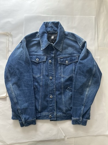 Star men raw denim trucker - raw,